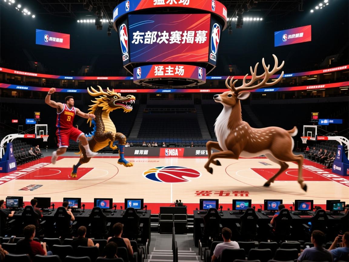 东部决赛揭幕,猛龙主场击败雄鹿 第1张
