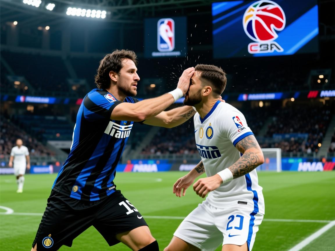 包含官方:坎比亚索因击打对手面部被禁赛2场,将无缘出战国米的词条 第2张